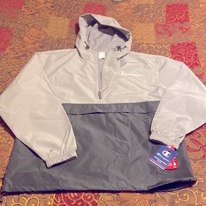 New Mens Medium Champion Windbreaker